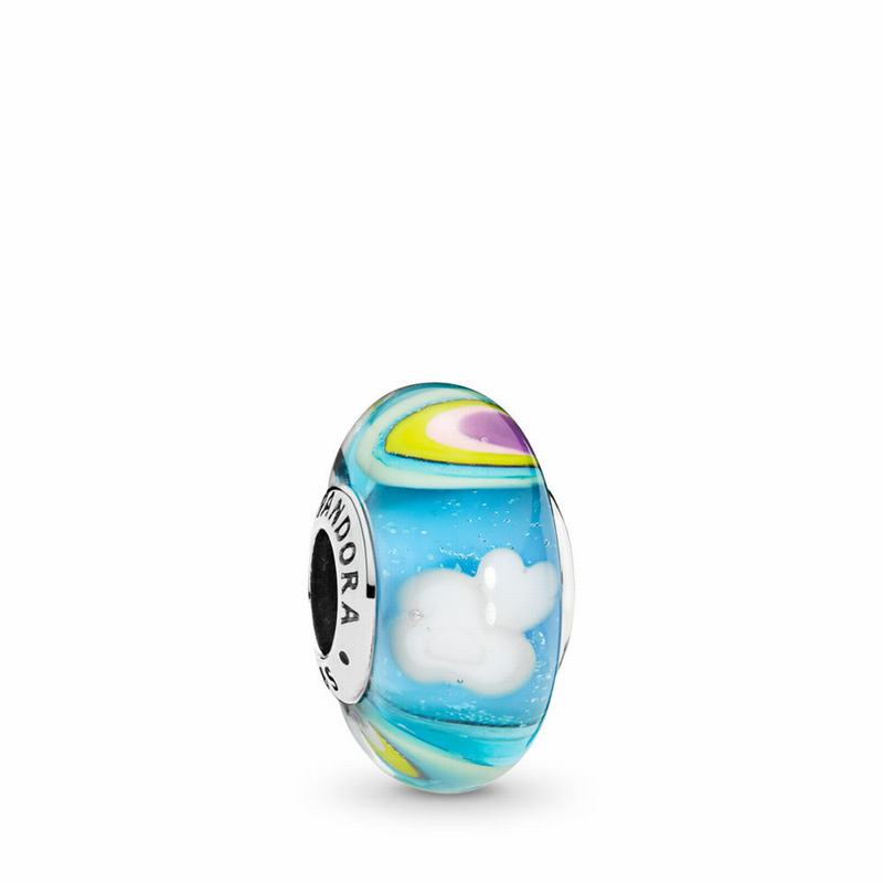 Pandora Australia Iridescent Rainbow Charm - Sterling Silver | CHWOZK936